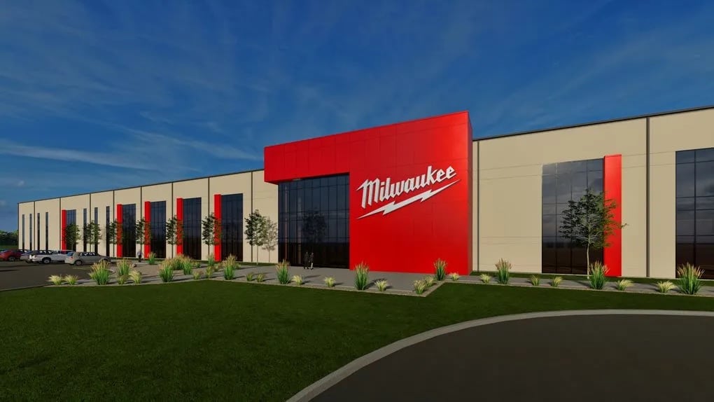 DCi is leading the charge as the Architect of Record for Milwaukee Tool in Grenada, Mississippi